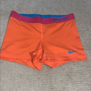 Nike Pro Spandex Shorts - size medium